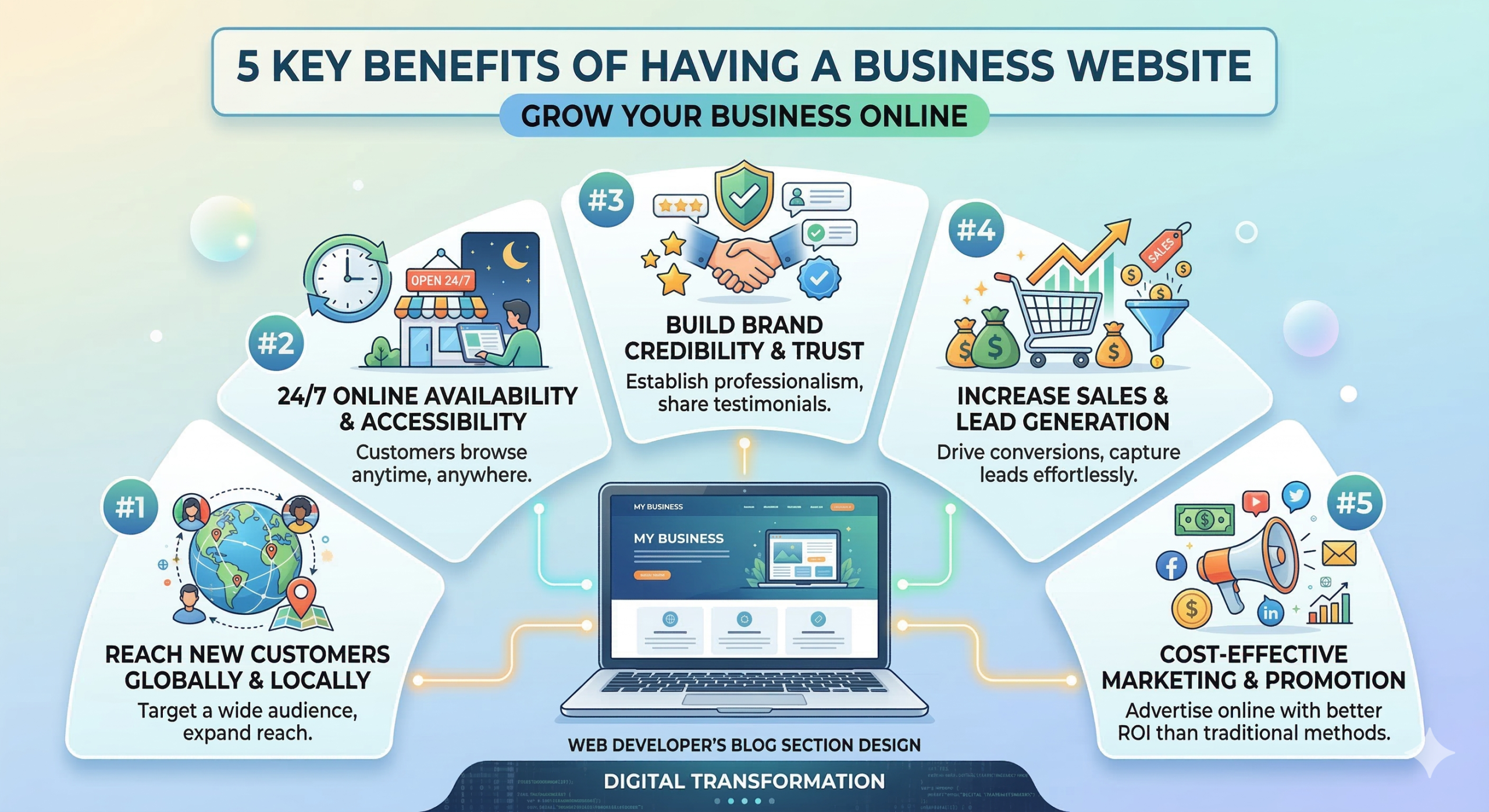 5 Benefits of Having a Business Website