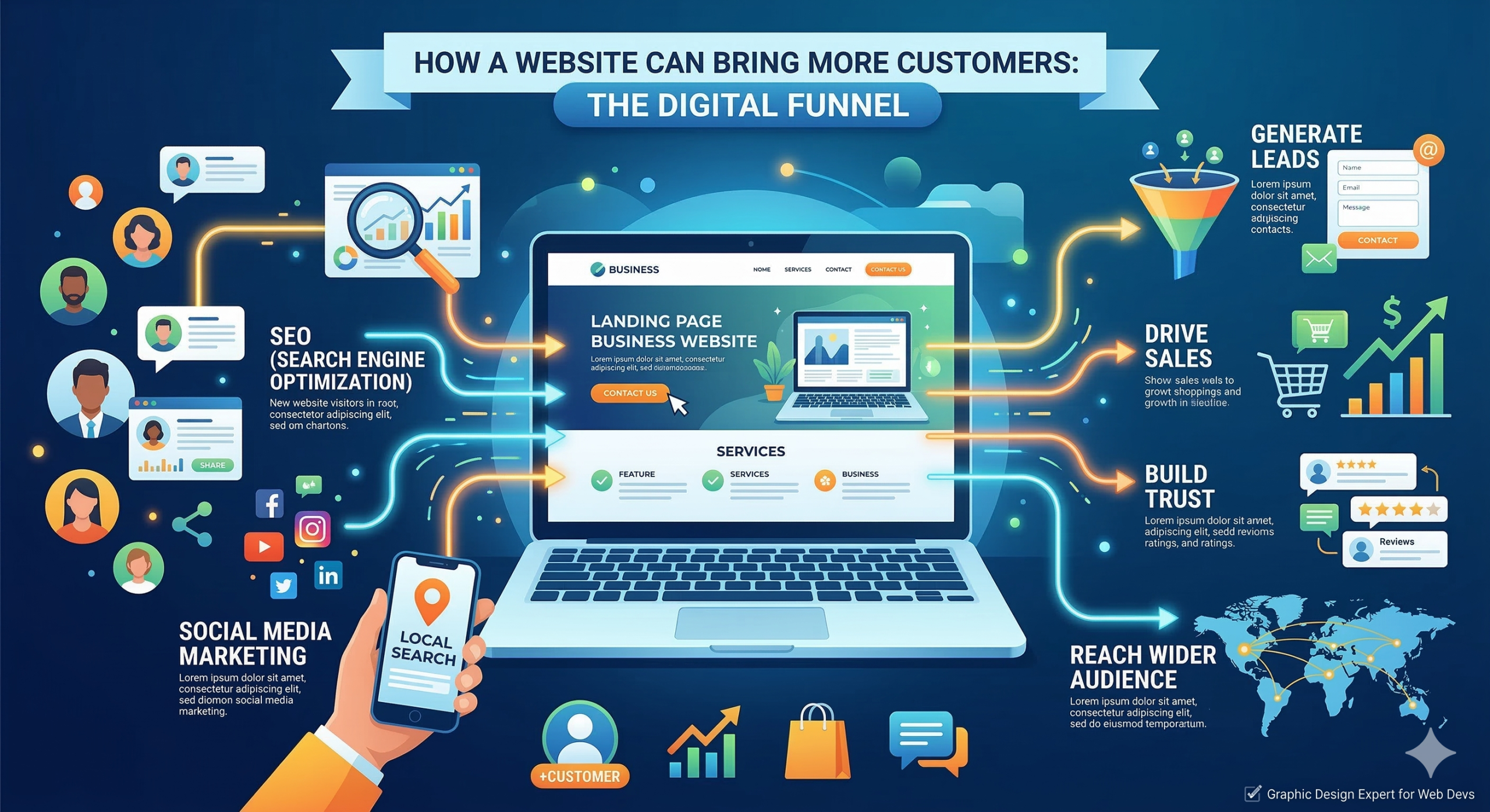 How a Website Can Bring More Customers