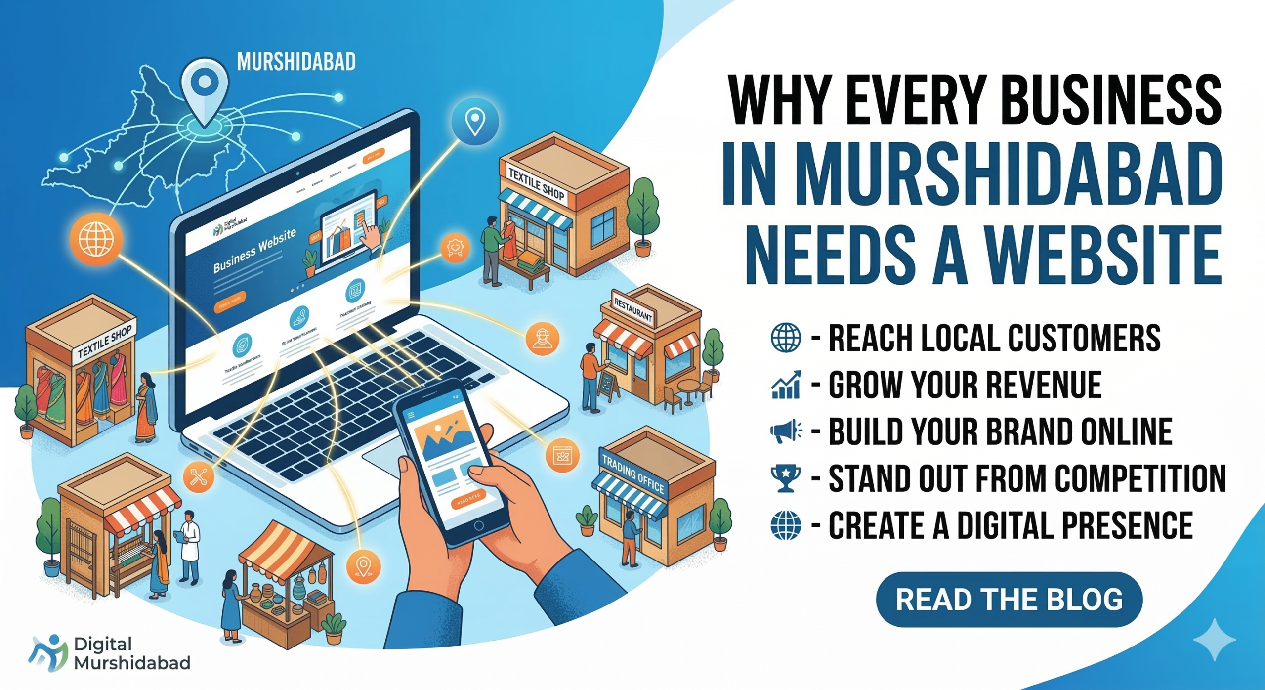 Why Every Business in Murshidabad Needs a Website